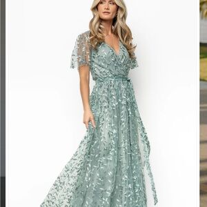 Baltic Born Sage Green Maxi Dress